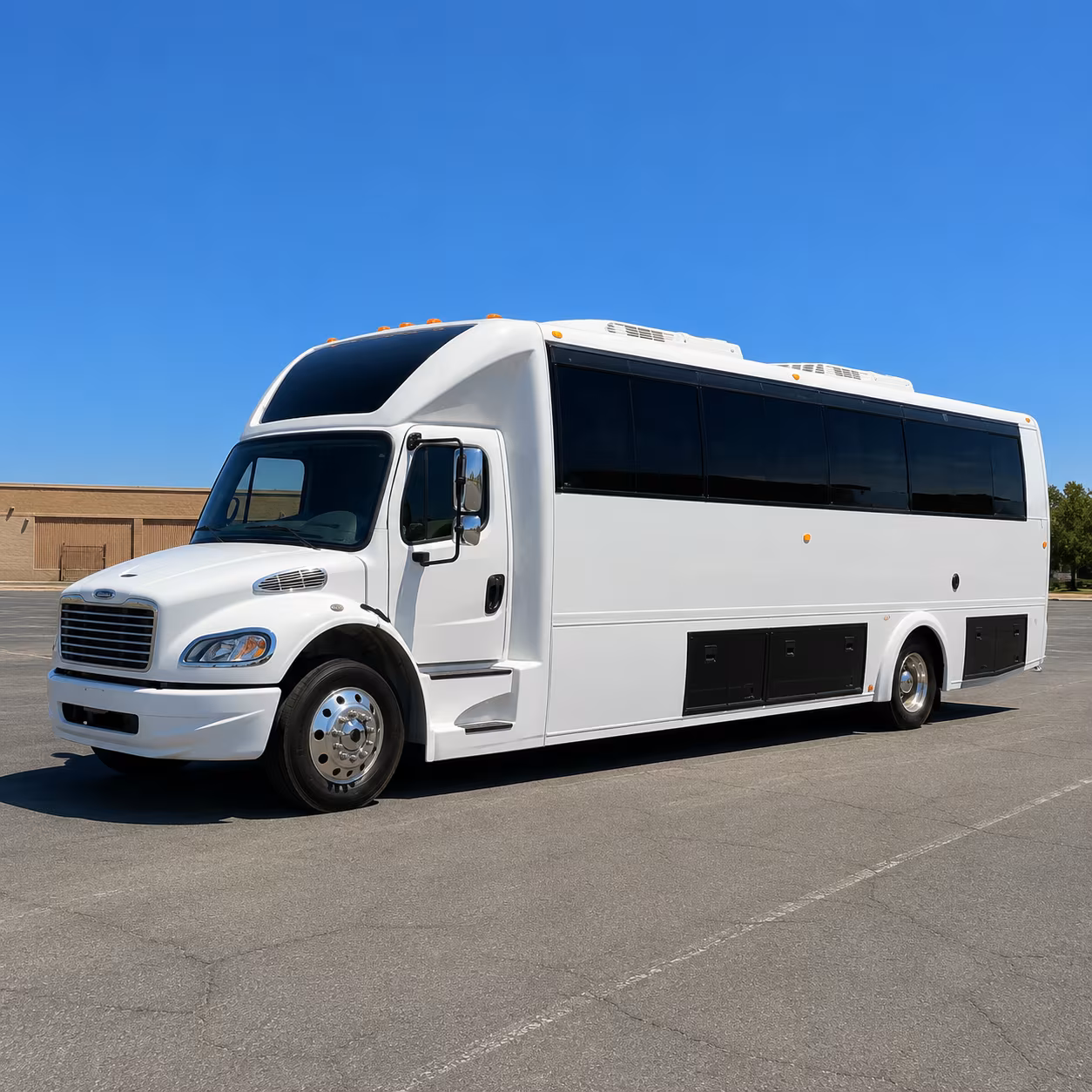 50 Passenger Party Bus Exterior