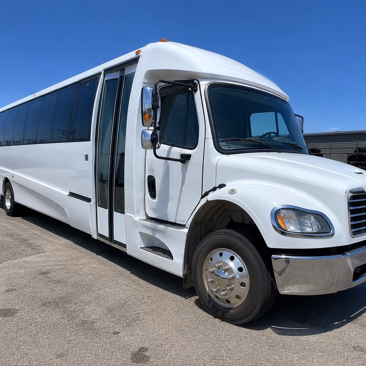 Irvine Airport Shuttle & Transportation party bus interior