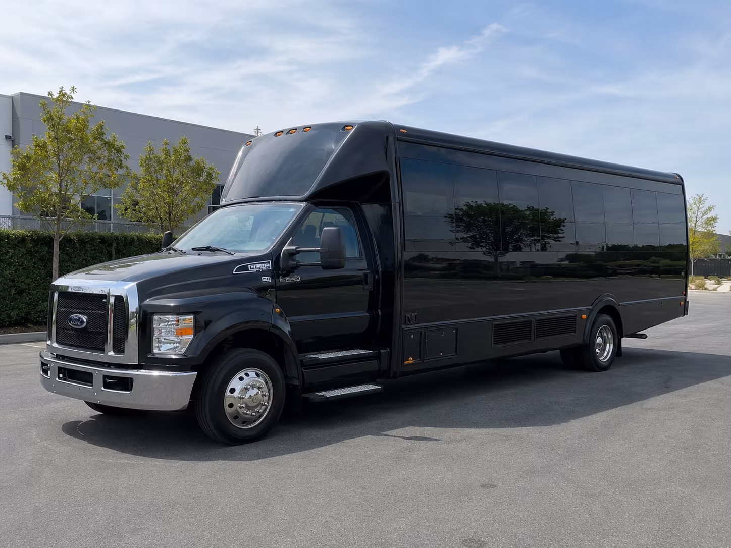 Irvine Bachelor & Bachelorette Transportation party bus exterior