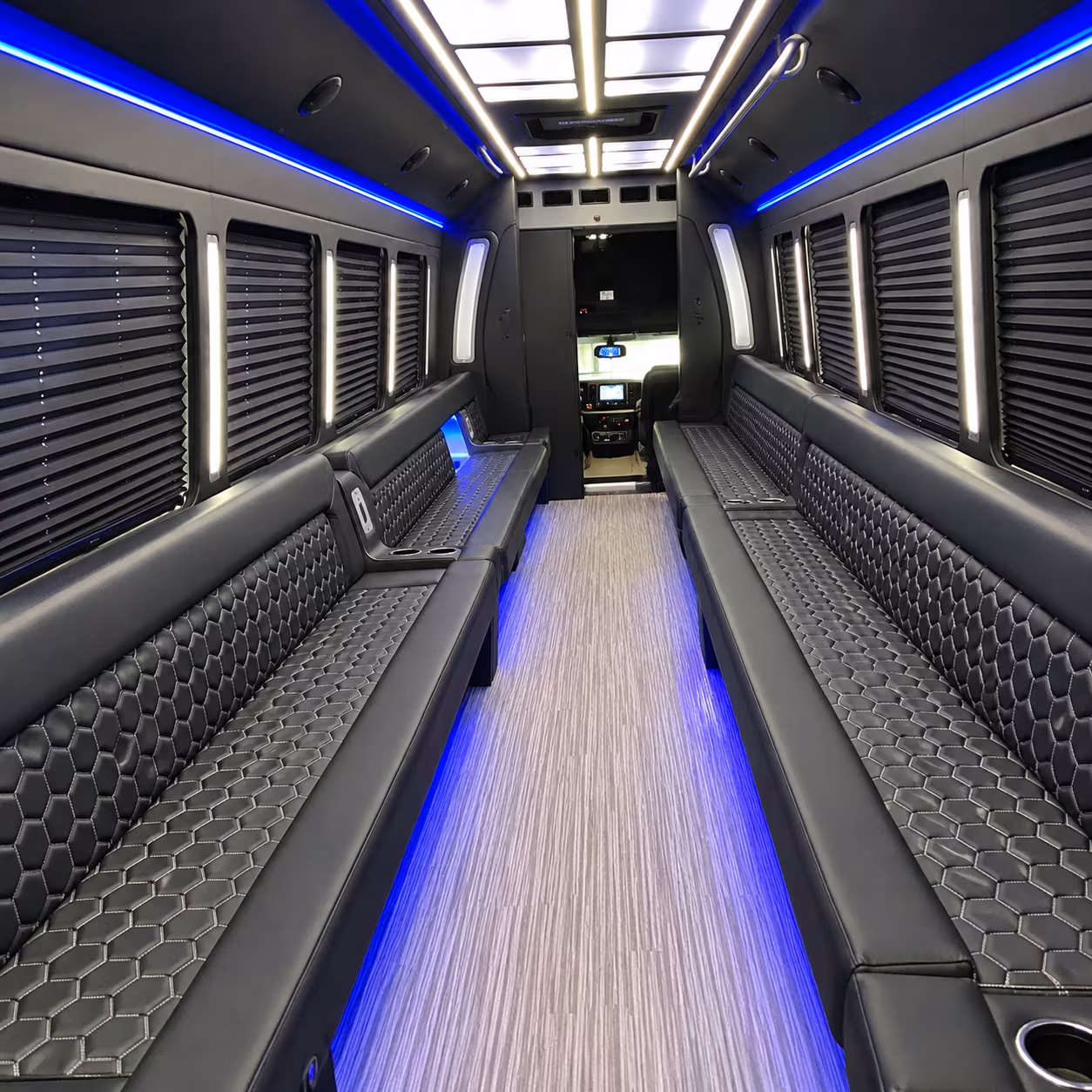 Irvine Bachelor & Bachelorette Transportation party bus exterior