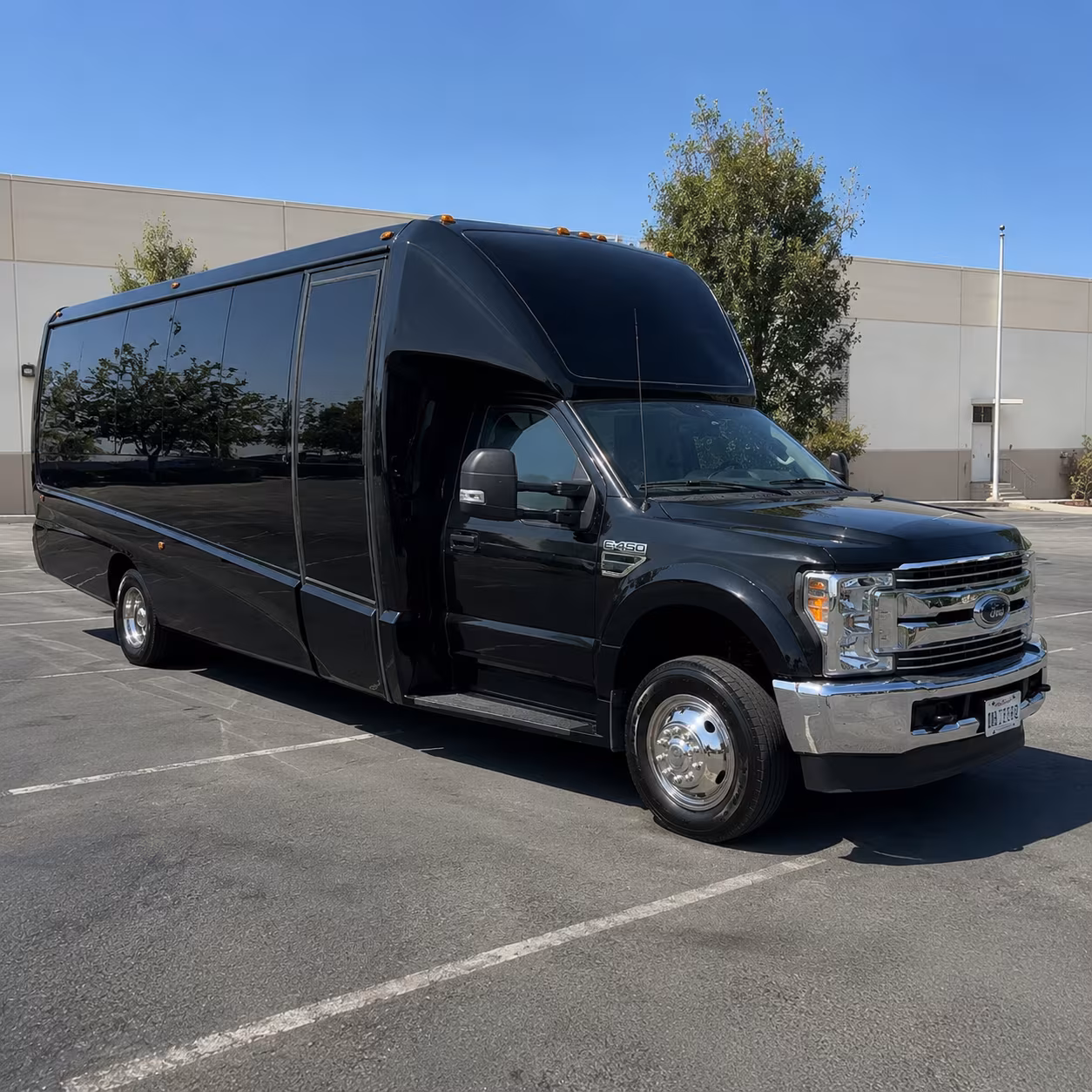 Irvine Private Event Transportation onboard seating