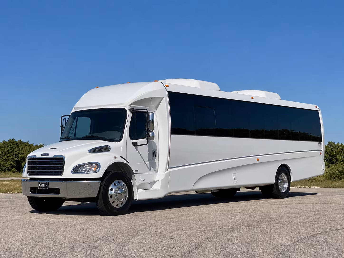 Irvine Winery Tour & Pub Crawl Transportation party bus exterior