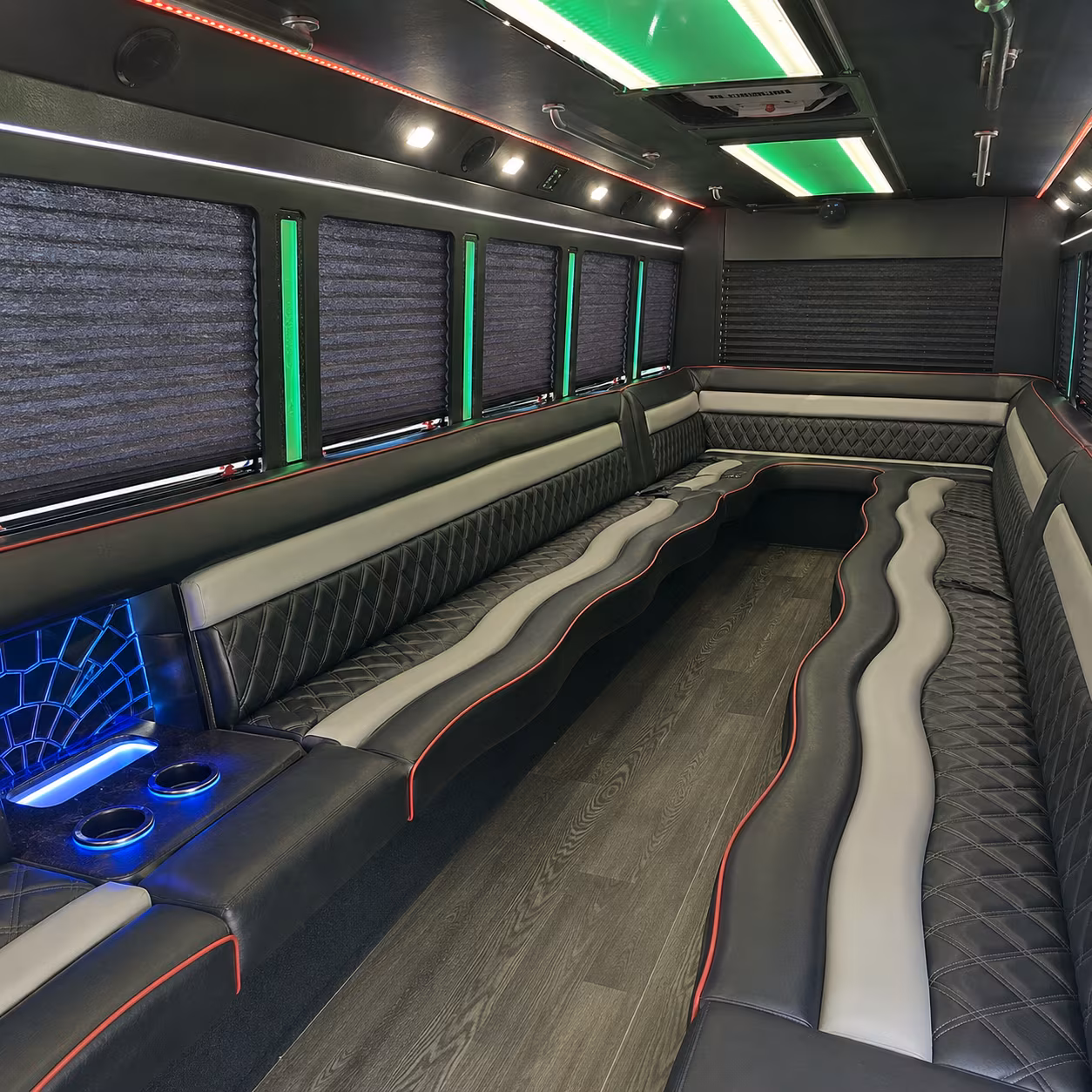 Irvine Winery Tour & Pub Crawl Transportation party bus exterior