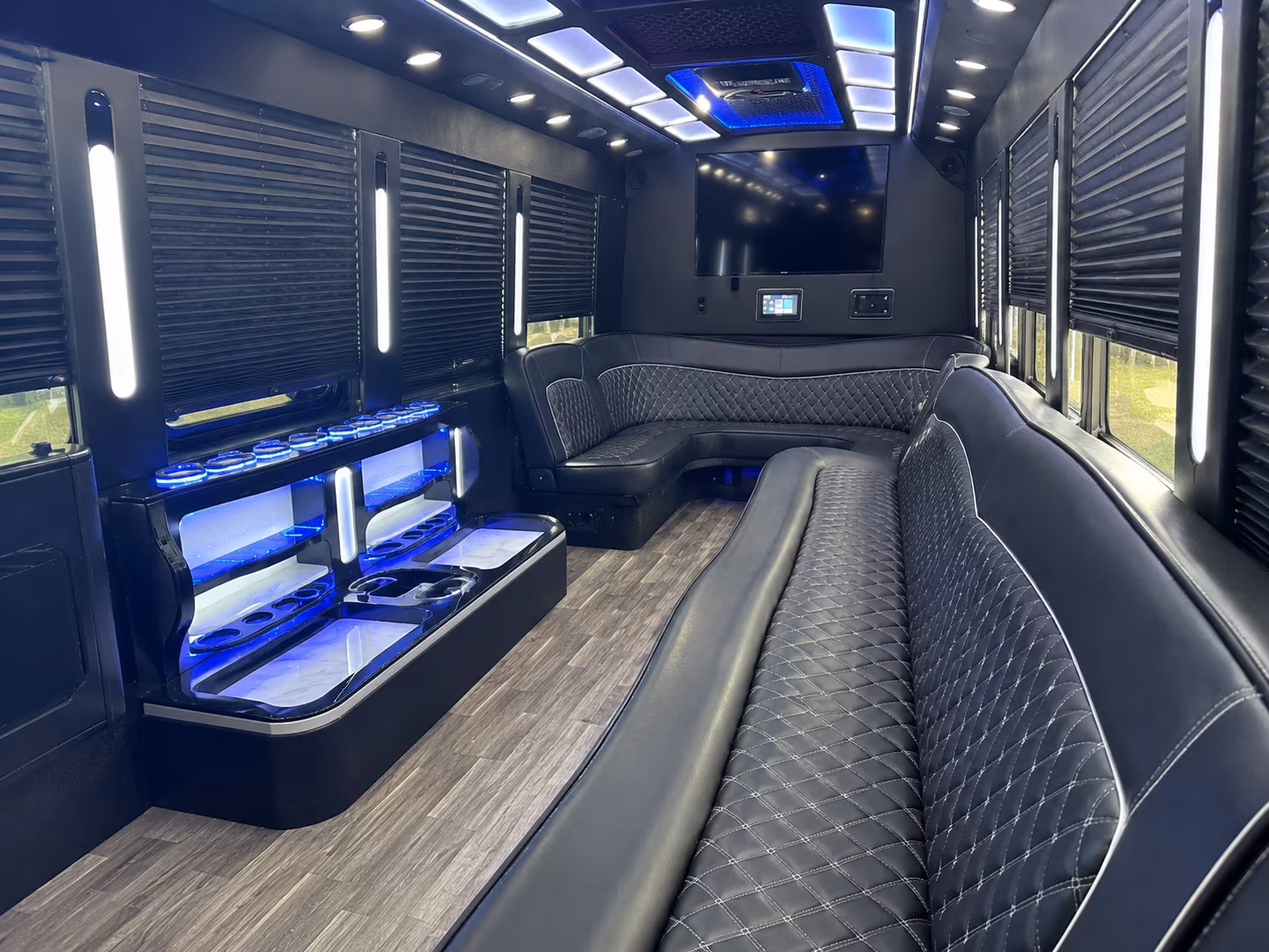 minibus interior