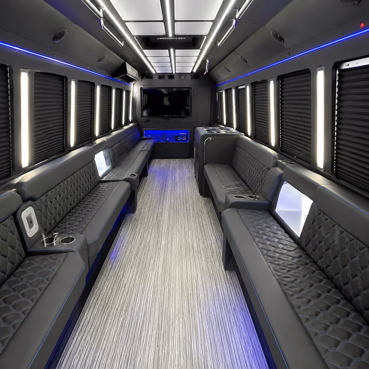 Orange Birthday, Sweet 16, & Quinceañera Party Bus Rentals