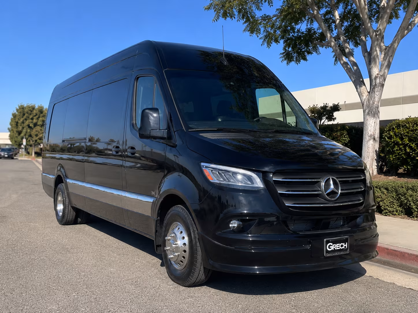 Sprinter Van Rental with Driver Exterior